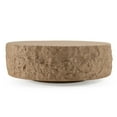 thumbnail image 5 of Modrest Quarry - Modern Beige Round Coffee Table, 5 of 7