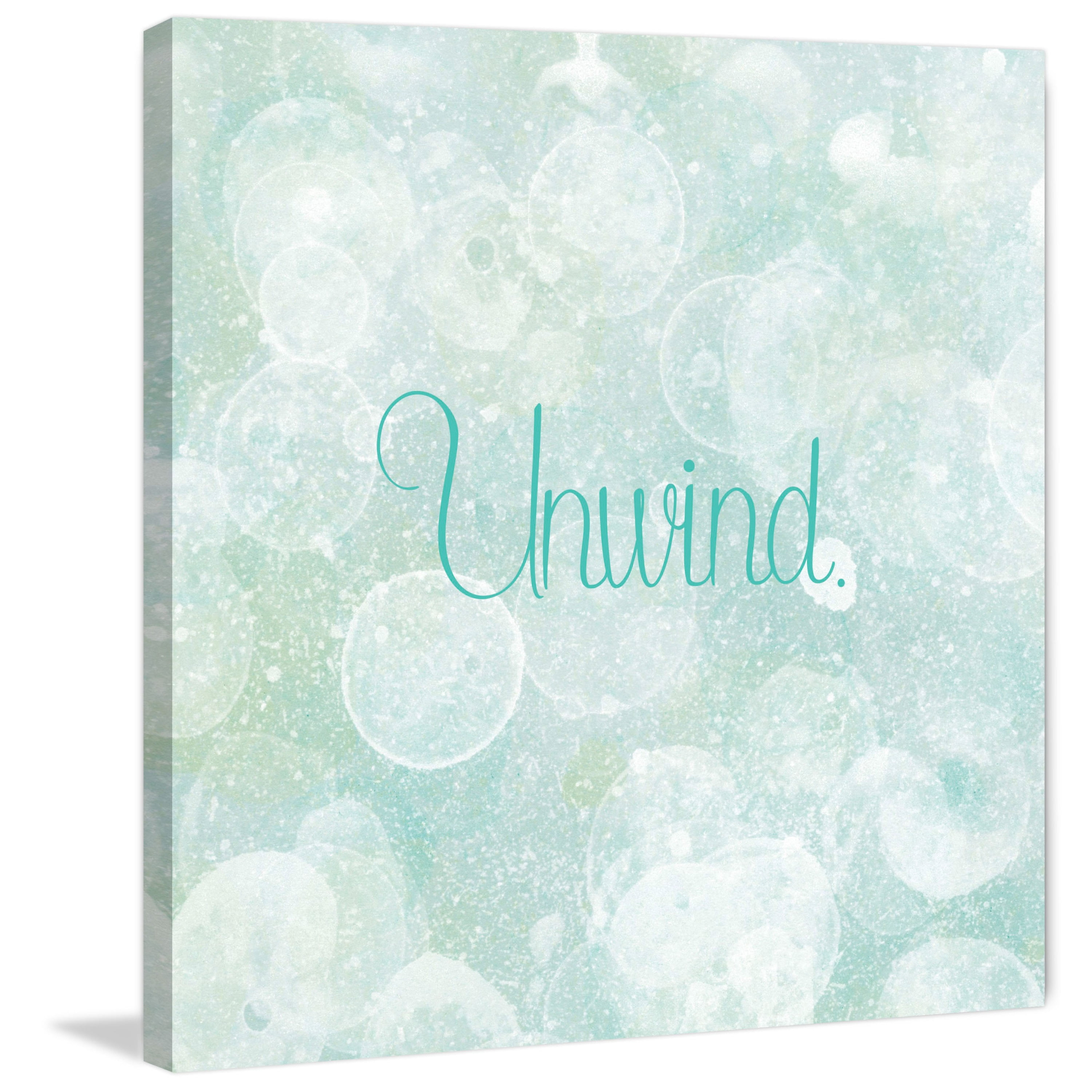 Marmont Hill "Bubble Bath II" Painting Print on Wrapped Canvas