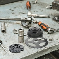 HIAKDOFT Atv Gear Box And Motorcycle Sprocket Kit For Atv Parts 1 Set 9.70X9.70X6.00Cm