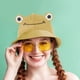thumbnail image 4 of SAOROPEB Gorro de rana – Gorro de pescador divertido de algodón para adultos, adolescentes y hombres, 4 of 5