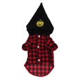 thumbnail image 3 of Sudadera de Halloween para mascotas, suéter suave con calabaza feliz para cachorros, ropa para mascotas, otoño e invierno. L, 3 of 9