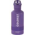 thumbnail image 3 of Coldest Sports Water Bottle with Straw Lid Vacuum Insulated Stainless Steel Bottles Reusable Leak Proof Flask for Sports (64 oz, Galaxy Purple), 3 of 6