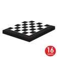 thumbnail image 3 of Club Pack of 192 Black and White Checkered Disposable Luncheon Party Napkins 6.5", 3 of 4
