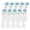 White, variant on 10PCS Toothbrush Replacement Heads Compatible with Oral B iO 2/3/4/5/6/7/8/9/10, Medium Bristles for Gentle Gum Care, Round Toothbrush Head, 360°Deep Cleaning Rotating Powerhead, White+Black