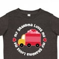 thumbnail image 4 of Inktastic Grandma Loves Me Valentine Truck Kids Boys or Girls Toddler T-Shirt, 4 of 5
