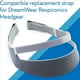 thumbnail image 1 of 3X de Repuesto para Headgear para Correa de Mascarilla Nasal para Máquina CPAP, 1 of 5