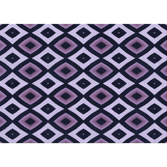 Ahgly Company Machine Washable Indoor Rectangle Transitional Night Blue Area Rugs, 2' x 3'