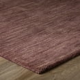thumbnail image 3 of Addison Cooper Transitional Solid Purple 2' x 3' Accent Rug, 3 of 5