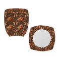 thumbnail image 2 of Chririnla Thanksgiving Office Chair Slipcover, 2 Piece Polyester Computer Chair Covers for High Back Gaming and Work Chairs, 2 of 8