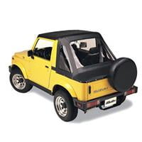 - Bestop 53361-01 Suzuki Samurai Sprint Fastback Style Replace-A-Top with Factory Full Steel Doors, Black