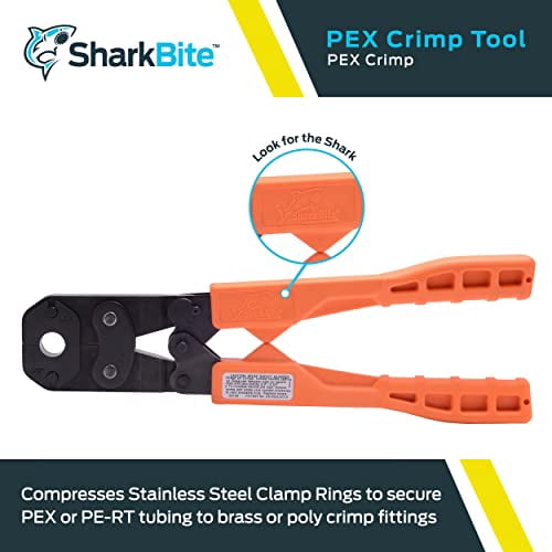 Shark Bite 23100 PEX Multi-Head Crimp Ring Tool Kit