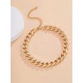 thumbnail image 5 of EOEMY Textured Chain Necklace For Women Jewelry For Women Necklace Accessories Gift-Default, 5 of 5