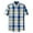 Yellow, variant on Ketyyh-chn99 Mens T-Shirts Fall Clothes Mens Check Pocket Lapel Short Sleeve Shirt Dark Blue,2XL