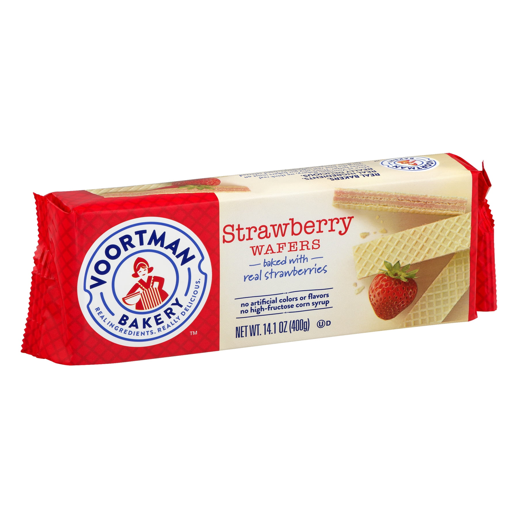 Voortman Strawberry Wafers, 14.1 Oz.