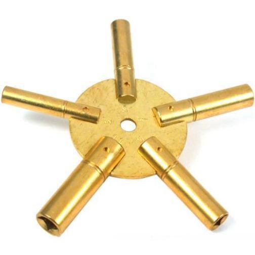 Mainspring Winder Clock Key Tool 5 Sizes Jewelers