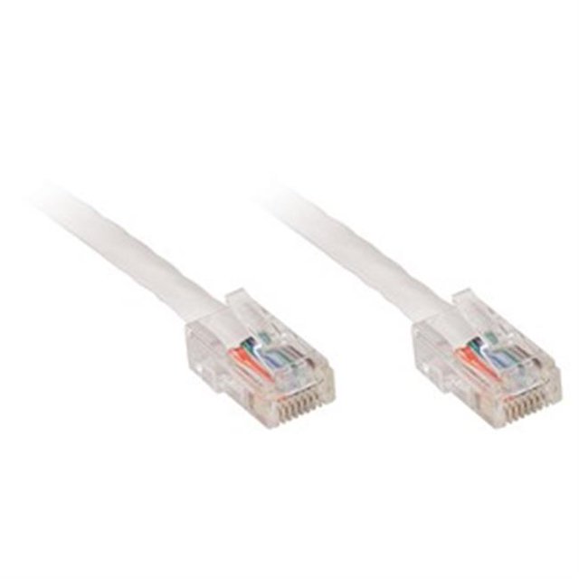 Ziotek 119 7306 CAT6 Patch Cable, 10ft, White