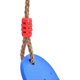 thumbnail image 4 of Elastic Swing For Children, Indoor Outdoor Swing, Adjustable Swing Seat With Rope, Eva Soft Board, Blue, 4 of 4
