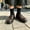 Brown, variant on Women Casual Flat Sole Shoes Roomy Round Toe Chic Belt Buckle Simple Slip on Shoes for office Work and Street Wear Brown 8(40)
