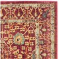 thumbnail image 4 of Safavieh Valencia Red Traditional Rug - 2'3" x 8', 4 of 5