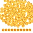 thumbnail image 4 of Perles de Baseball Jaune Argile Polymère 100Ensemble 0.35x0.35x0.20 Po, 4 of 6