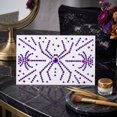 thumbnail image 3 of Halloween Purple Rhinestone Face Gems, Self-Adhesive Gothic, Sparkly Crystal for Adults and Kids, Halloween Party Jewels for Outfits, 3 of 4