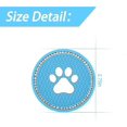 thumbnail image 2 of 2pcs Universal Car Cup Coaster,2.75 Inch Dog Paw Car Cup Holder Insert Mat Pad Set (b-2-v), 2 of 4