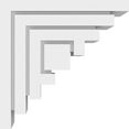 thumbnail image 3 of 5"W x 8"D x 8"H Standard Landon Architectural Grade PVC Bracket, 3 of 11