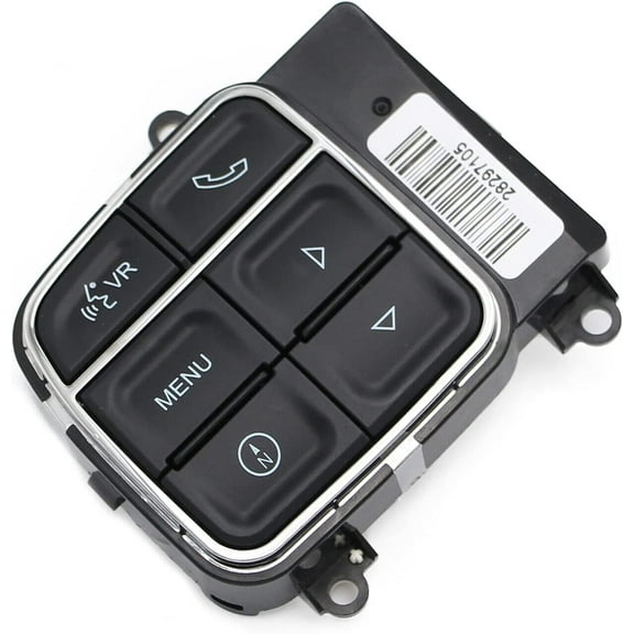 Seapple Steering Wheel Switch Compatible with 2011-2018 Chrysler Dodge Jeep 56046405AB 56046405 AB