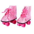 thumbnail image 2 of Zapatos con ruedas para muñecas, accesorios de juguete de moda, muñeca, muñeca, patín, muñeca, patín, integración perfecta, 2 of 8