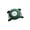 Dark Green, variant on SENHAWK IP67 Waterproof AirTag Dog Collar Mount, Screw Lock Secure Anti-Theft Pet ID Tag, Compatible with Apple AirTag, GPS Tracker Case for Dog Cat