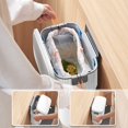 thumbnail image 6 of Hanging Trash Can with Lid for Kitchen Cabinet Door or Under Sink, 2.4 gal Compost Bin for Countertop, Bathroom, 6 of 6
