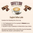 thumbnail image 3 of Matteo's Sugar Free Coffee Syrup, English Toffee, 750mL, 0 Calories, 0 Sugar, (Single Bottle), 3 of 5