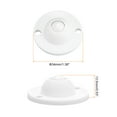 thumbnail image 2 of 8Pack Adhesive Mini Caster Wheels, Swivel Universal Caster 360 Degree Rotation Sticky Pulleys (White), 2 of 6