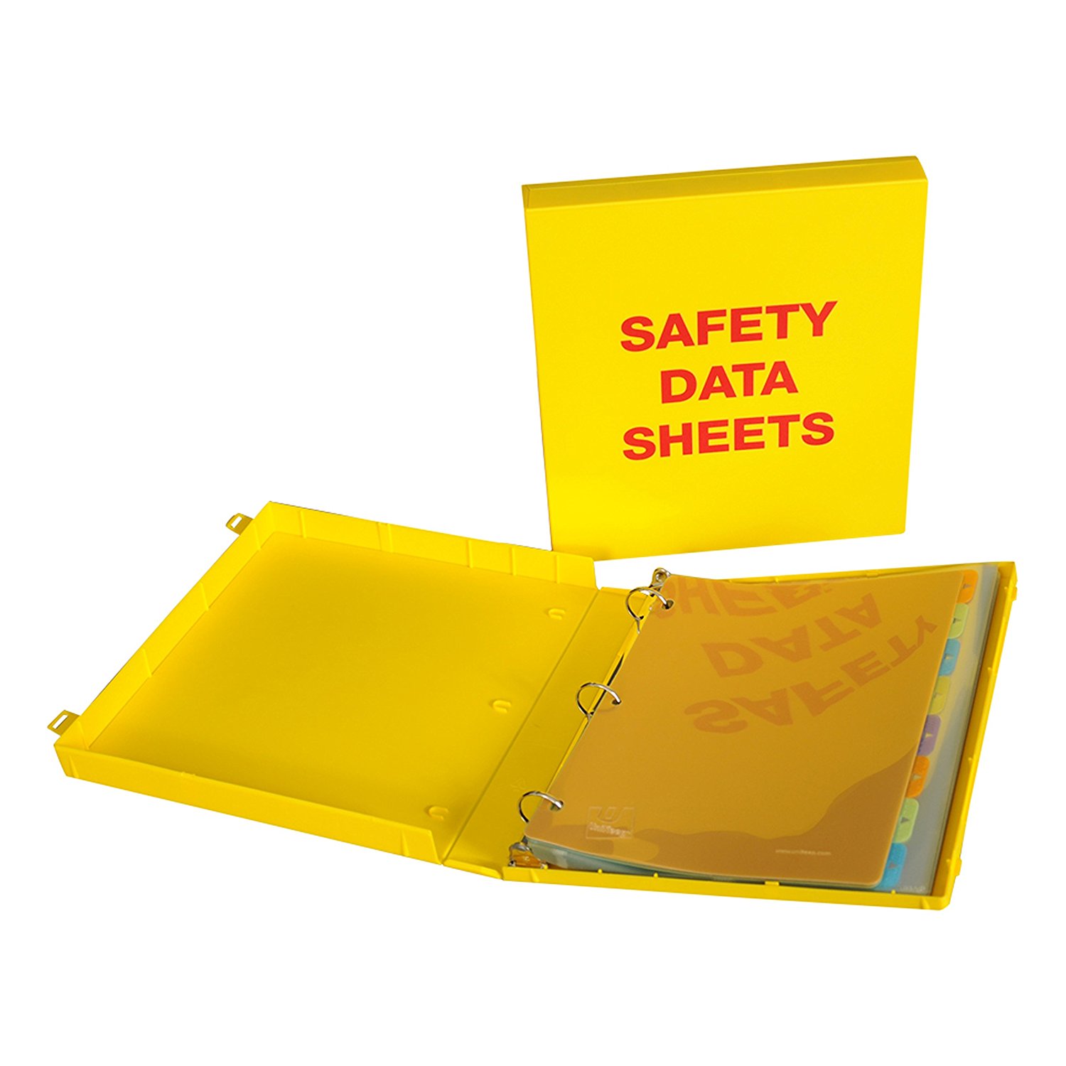 SDS Case Binder Kit - 1.5'' spine with metal rings and 20 Page Protectors