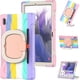 thumbnail image 3 of Funda protectora de color para Samsung Tab S7 Fe de 12,4 pulgadas con soporte para bolígrafo, anillo ajustable grande y protección contra golpes., 3 of 5