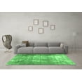 thumbnail image 3 of Ahgly Company Indoor Square Persian Emerald Green Traditional Area Rugs, 7' Square, 3 of 4