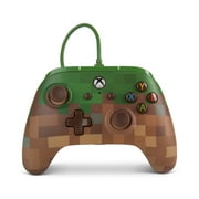 PowerA Enhanced Wired Controller for Xbox One - Minecraft Grass Block