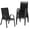 black 2*1 Textilene, 6 pieces, variant on Studyset Outdoor Stackable Dining Chairs Set of 4, Patio Chairs, All Weather Lightweight Textilene Outdoor Chair Sets with Armrests, Deck Stacking Chairs for Backyard, Pool Deck