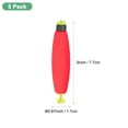 thumbnail image 3 of Uxcell 5-Pack Fishing Bobbers Floats, 3 Inch EVA Foam Weighted Bobbers Clip-on Floats Slip Corks Floaters Strong Buoys [Red], 3 of 7