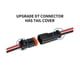thumbnail image 5 of 6 Pair Dt 2 Pin Pigtail Kit Male Female Connector Adapter Socket Wiring Harness For Led Work Light, 5 of 5