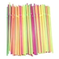 thumbnail image 4 of Pajitas para beber,Pajitas desechables para beber de colores surtidos,Pajitas flexibles de plástico de colores para decorar festivales,Pajitas de 8 pulgadas de largo Suministros para fiestas, 4 of 9