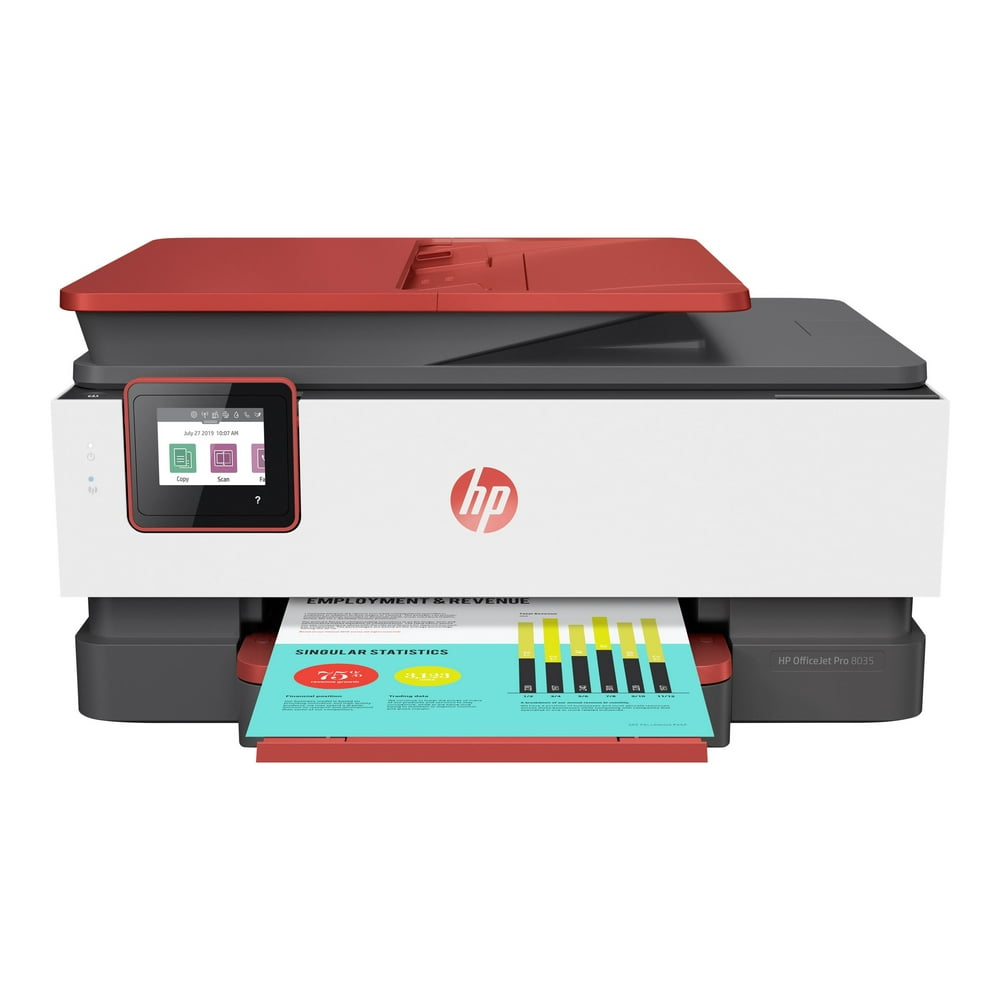HP OfficeJet Pro 8035 Color AllinOne Wireless Printer, Coral