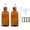 Amber-Golden Lids, variant on Keigocare 4 oz Amber Glass Dropper Bottles,Tincture Bottles with Plastic Measured Dropper for Essential Oils,with Funnel,Cap,Stopper& Labels,12Pack