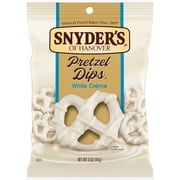 Snyder's of Hanover Pretzels, White Chocolate Crème Pretzel Dips, 5 oz Bag