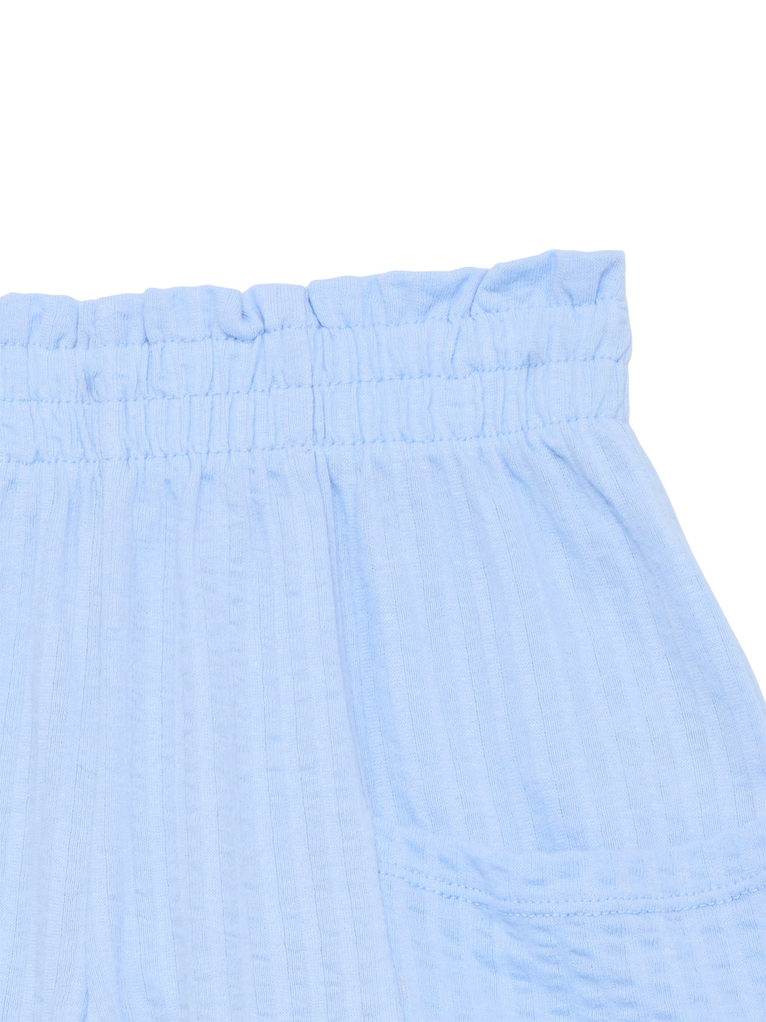 Wonder Nation Little Girls Knit Paperbag Shorts, Sizes 4-10