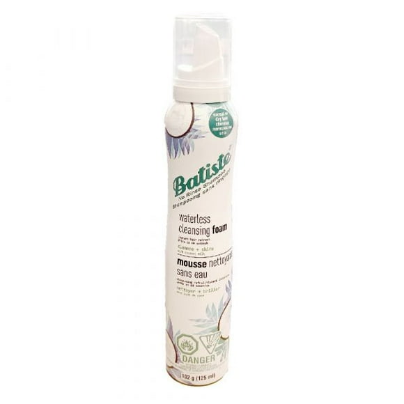 BATISTE Waterless Foam Shampoo 125 ml Coconut Milk 6/Pack