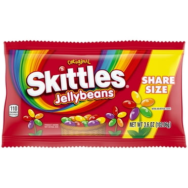 Skittles Original Jelly Beans Easter Candy, Share Size - 3.6 oz Bag