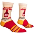 thumbnail image 3 of Cool Socks – Frank's RedHot Novelty Crew Socks Large for Men & Women – Spicy Food Gift, Bold, 3 of 5
