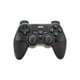 KMD KMD-P2-1064 2.4GHz Shock-Wave Wireless Controller for PS2&#44; Black – image 1 sur 1