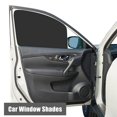 thumbnail image 4 of 2Pcs Car Window Sun Shade Privacy Magnetic Car Window Curtain Breathable Sun Protection Front and Rear Window Shield for Baby Sleeping Car Interior Accessories for Most Cars, 4 of 11